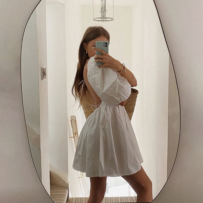 Vestido de Renda Feminino de Verão