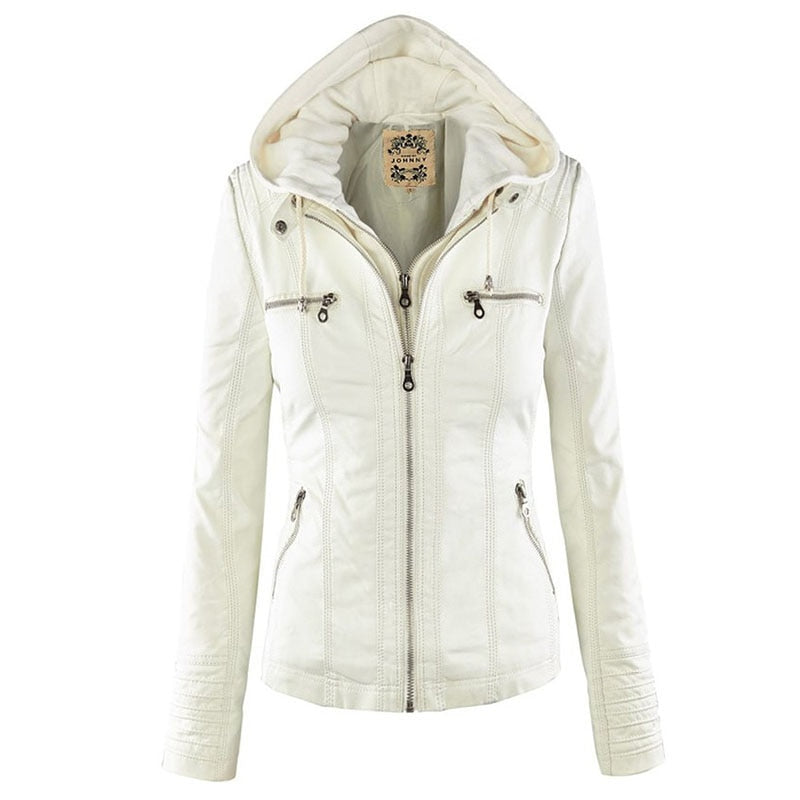 Jaqueta Feminina Outerwear Motociclista