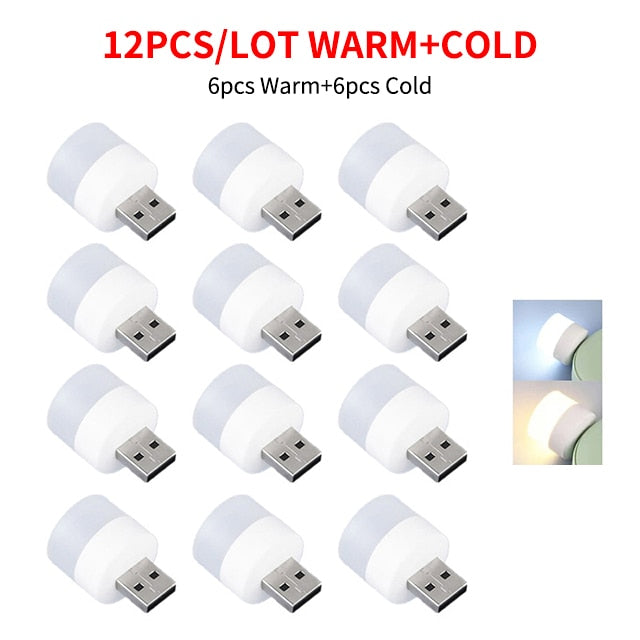 Mini Lâmpadas de LED 12 pçs