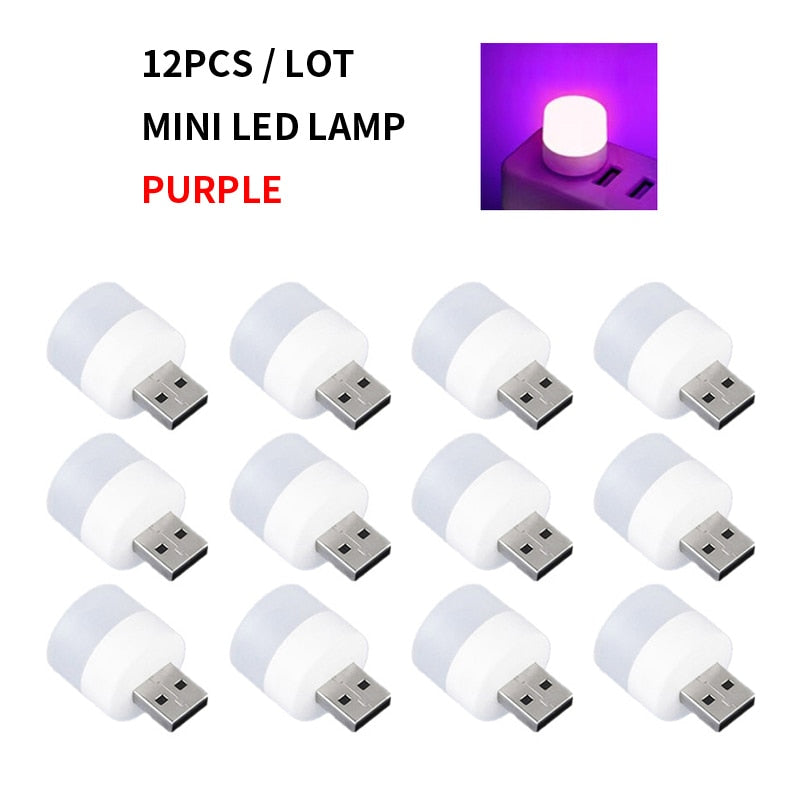 Mini Lâmpadas de LED 12 pçs