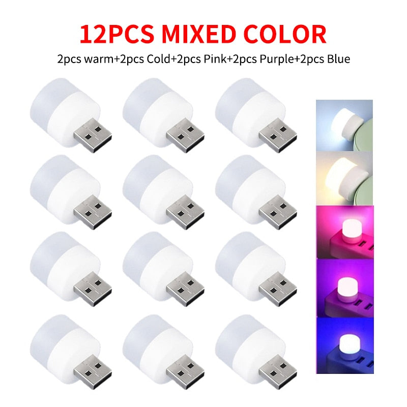 Mini Lâmpadas de LED 12 pçs