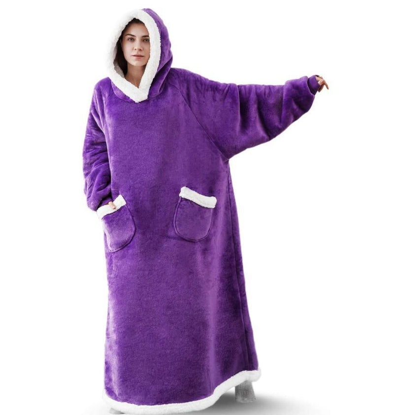 Roupão Super Longo de Inverno PolarPlush