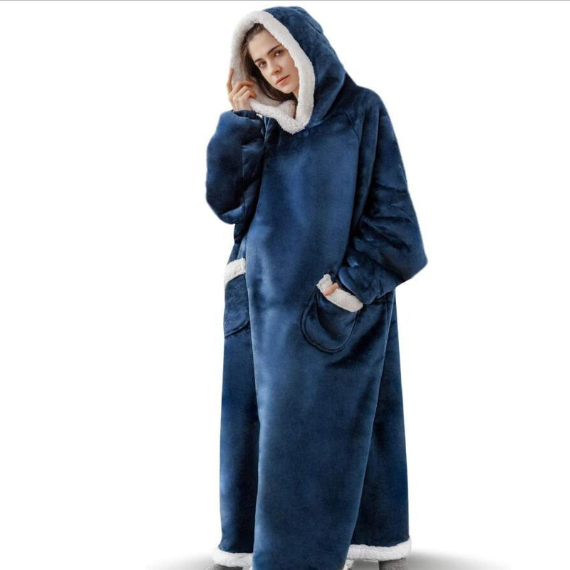 Roupão Super Longo de Inverno PolarPlush