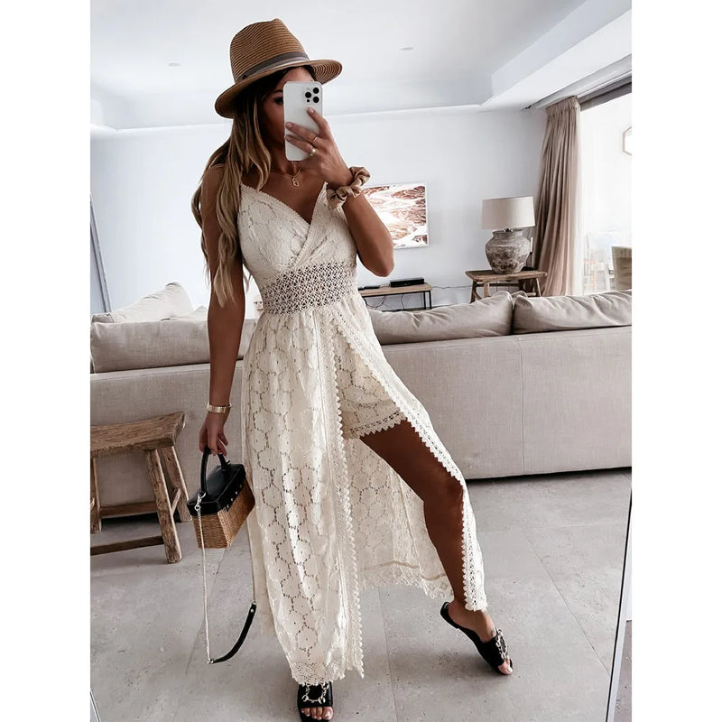 Vestido Elegância de Verão | Sopro de Elegância - Tecido Leve