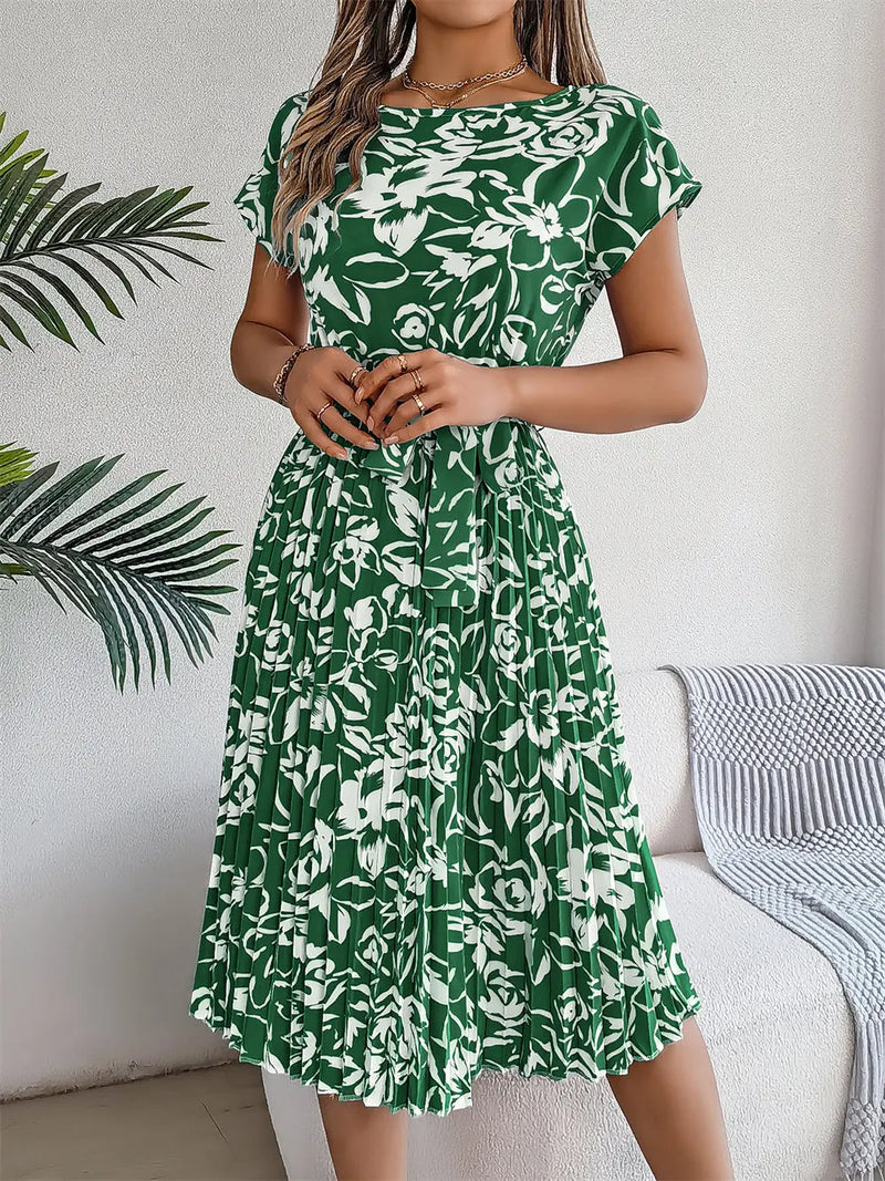 Vestido Flor de Primavera | Refrescante - Perfeito para Dias Quentes