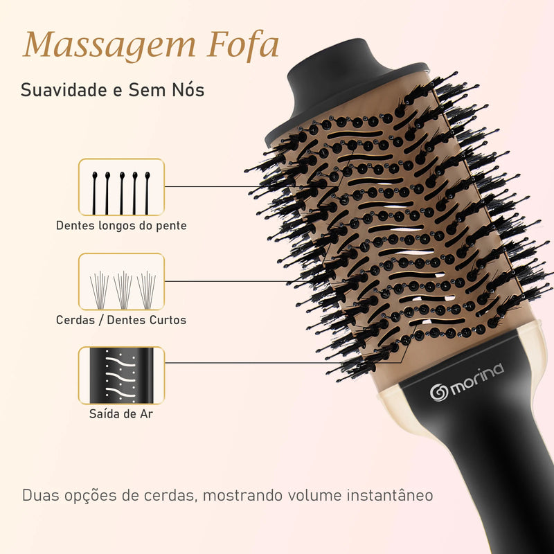 Escova Rotativa | Elegance Curl - Cachos lindos + uso fácil