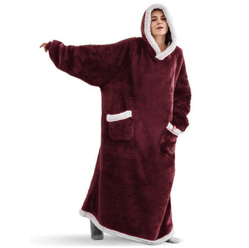 Roupão Super Longo de Inverno PolarPlush