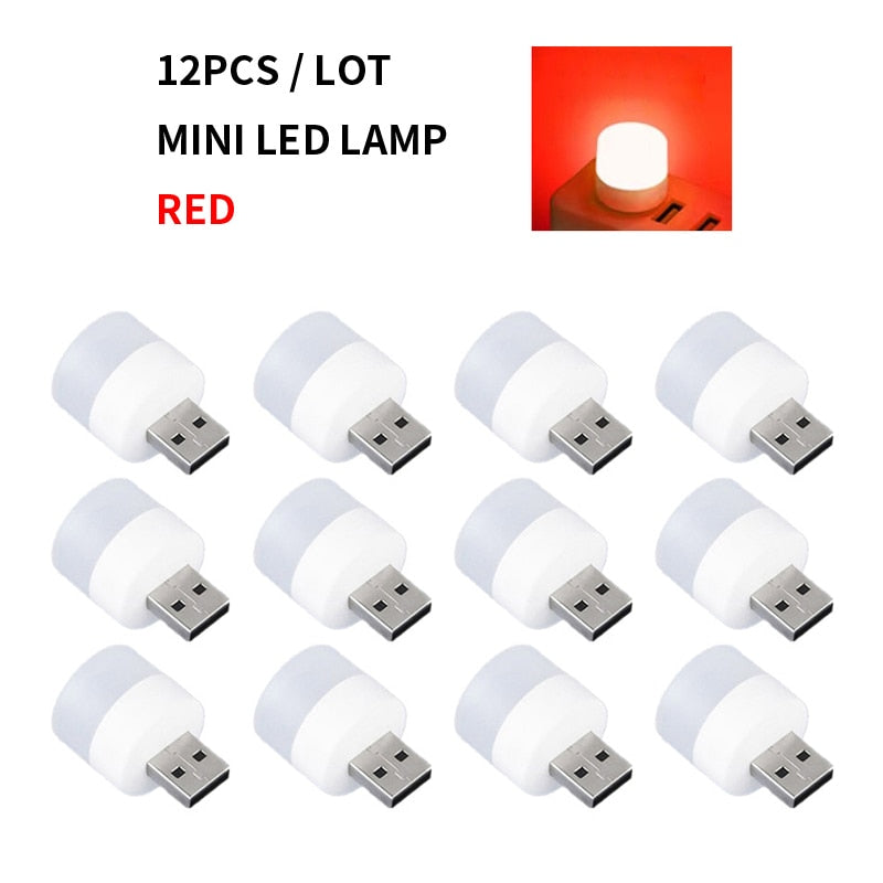 Mini Lâmpadas de LED 12 pçs
