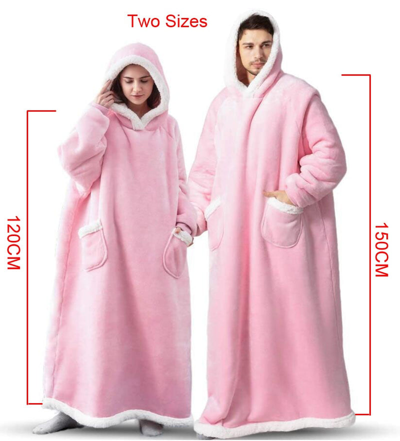 Roupão Super Longo de Inverno PolarPlush