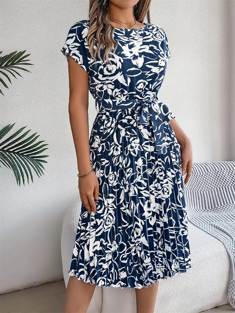 Vestido Flor de Primavera | Refrescante - Perfeito para Dias Quentes