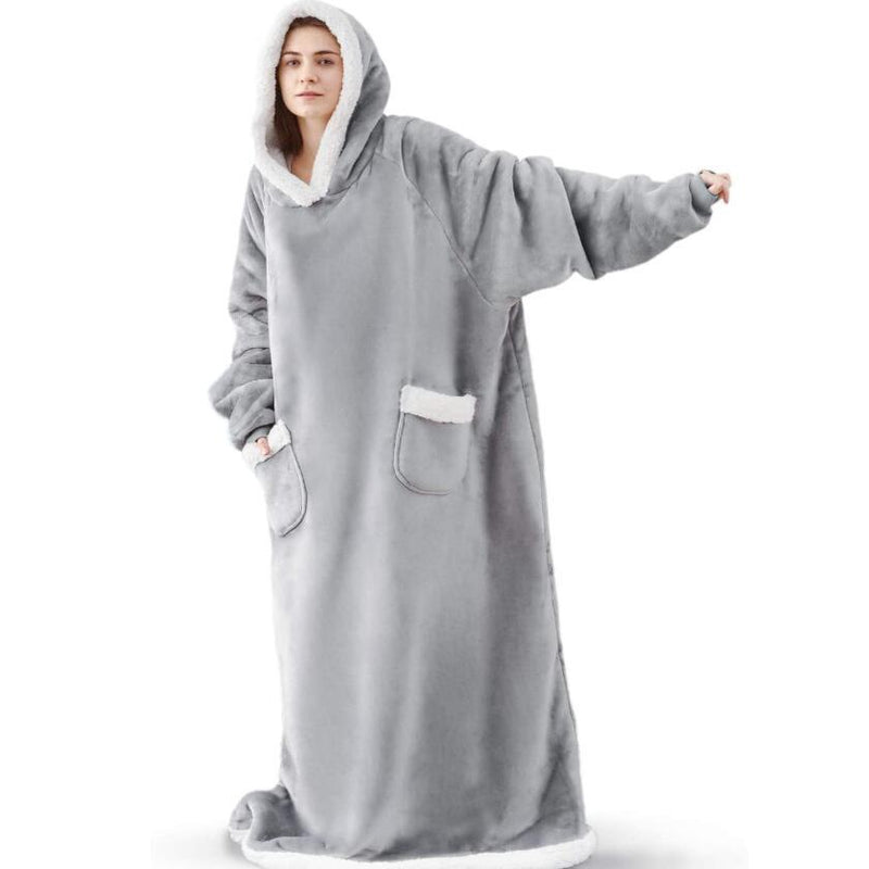 Roupão Super Longo de Inverno PolarPlush